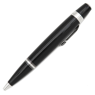 モンブラン Montblanc ボエム ノワール 5055 ブラック×シルバー メタル オニキス プレシャスレジン ボールペン 黒 筆記確認済 黒インク ジェムストーン オニキス ツイスト式