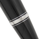 モンブラン Montblanc ボエム ノワール 5055 ブラック×シルバー メタル オニキス プレシャスレジン ボールペン 黒 筆記確認済 黒インク ジェムストーン オニキス ツイスト式