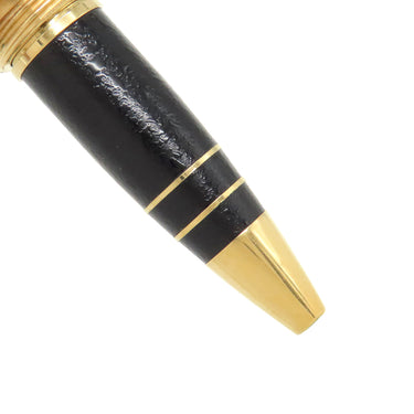 ルイヴィトン LOUIS VUITTON ドッグ キュイール N71402 ブラックXゴールド GP レザー ボールペン 芯なし