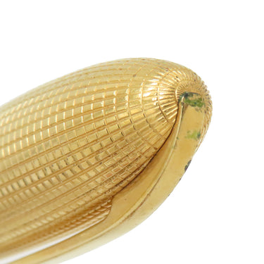 ルイヴィトン LOUIS VUITTON ドッグ キュイール N71402 ブラックXゴールド GP レザー ボールペン 芯なし