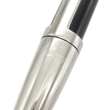 エス・テー・デュポン S.T DUPONT DEFI デフィ 405674 ブラック×シルバー 樹脂系 メタル ボールペン 青インク 筆記確認済み