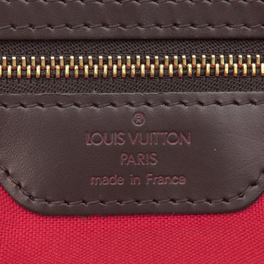 ルイヴィトン LOUIS VUITTON チェルシー N51119 ダミエエベヌ ダミエキャンバス トートバッグ ゴールド金具 茶