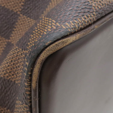 ルイヴィトン LOUIS VUITTON チェルシー N51119 ダミエエベヌ ダミエキャンバス トートバッグ ゴールド金具 茶