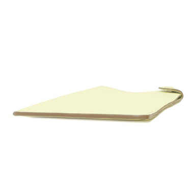 エルメス HERMES タルマックPM ジョーヌミルトン ヴォーエプソン パスポートケース シルバー金具 黄色 パスポートカバー