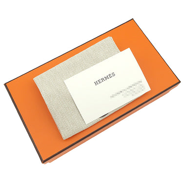 エルメス HERMES タルマックPM ジョーヌミルトン ヴォーエプソン パスポートケース シルバー金具 黄色 パスポートカバー