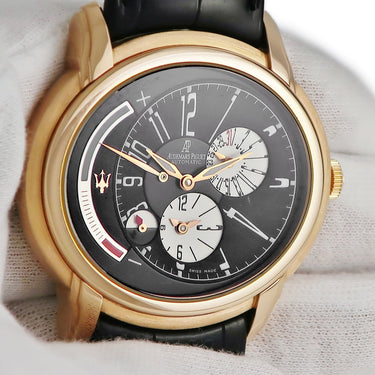 腕時計 オーデマピゲ AUDEMARS PIGUET ミレネリー マセラティ デュアルタイム 26150OR.OO.D003CU.01 自動巻き メンズ K18RG無垢 GMT 限定