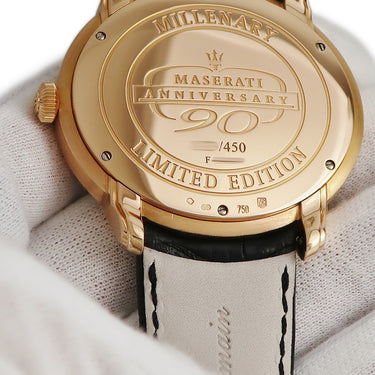 腕時計 オーデマピゲ AUDEMARS PIGUET ミレネリー マセラティ デュアルタイム 26150OR.OO.D003CU.01 自動巻き メンズ K18RG無垢 GMT 限定