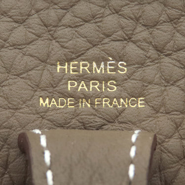 エルメス HERMES エヴリンTPM アマゾン ジグザグ エトゥープ トリヨンクレマンス ショルダーバッグ ゴールド金具 グレージュ