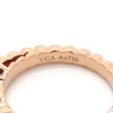 ヴァンクリーフアーペル Van Cleef & Arpels ペルレ ソリティア ダイヤ VCARO1WG00 ローズゴールド K18PG #52(JP12) リング 指輪 ピンクゴールド 11.5号