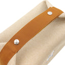 エルメス HERMES ブリッド ア ブラック カブリオル GM ビスキュイ トワルアッシュ ポーチ シルバー金具 トワルH ハンドバッグ バニティバッグ