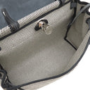 エルメス HERMES エールバッグジップPM 31 ルトゥルネ ブラック トワルキャドリーユ ヴァッシュハンター 2WAYバッグ シルバー金具