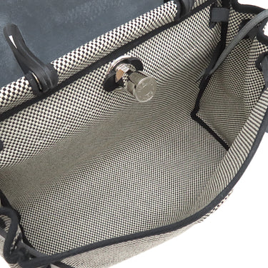 エルメス HERMES エールバッグジップPM 31 ルトゥルネ ブラック トワルキャドリーユ ヴァッシュハンター 2WAYバッグ シルバー金具