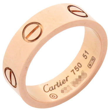 カルティエ Cartier ラブリング B4084851 ピンクゴールド K18PG #51(JP11) リング 指輪 LOVE Ring 750 18K PG 18金 11号