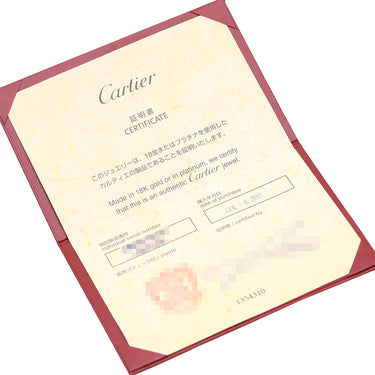 カルティエ Cartier ラブ サークル 2Pダイヤ B7219500 イエローゴールド K18YG ダイヤモンド ネックレス 18金 750YG Wチェーン