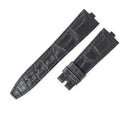 ヴァシュロン・コンスタンタン VACHERON CONSTANTIN 純正 オーヴァーシーズ用 クロコバンド ブラック クロコダイル 腕時計パーツ 未使用 替え ベルト 交換 正規品 20ｍｍ ブラック 黒