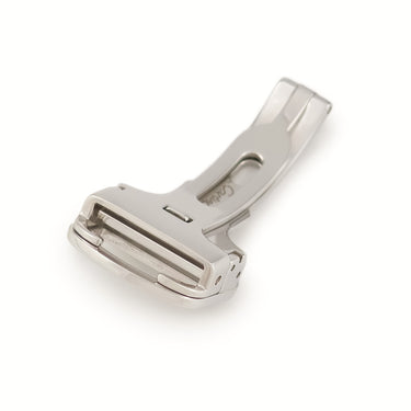 カルティエ Cartier 純正 シルバー K18WG 腕時計パーツ 16mm幅対応 Dバックル K18WG無垢 フォールディング パーツ 替え 交換 予備 750 シルバー 銀