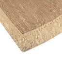 エルメス HERMES ロングスカート ベージュ コットン #34 スカート シルバー金具 薄茶 セリエボタン