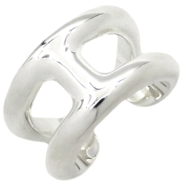 エルメス HERMES オズモズ PM シルバー シルバー925 #50(JP10) リング 指輪 アクセサリー AG925 Hモチーフ 10号