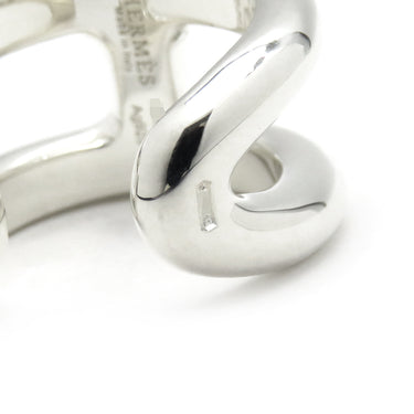 エルメス HERMES オズモズ PM シルバー シルバー925 #50(JP10) リング 指輪 アクセサリー AG925 Hモチーフ 10号