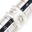 エルメス HERMES オズモズ PM シルバー シルバー925 #50(JP10) リング 指輪 アクセサリー AG925 Hモチーフ 10号