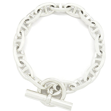 エルメス HERMES シェーヌダンクル GM シルバー シルバー925 ブレスレット 16コマ スターリングシルバー SV925 Ag925