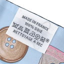 エルメス HERMES ツイリー ブラック×ピンク×マルチカラー シルク スカーフ 【IN THE POCKET/イン ザ ポケット】