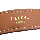 セリーヌ CELINE アヴァ 193952DKA NAVY×TAN デニム カーフ ハンドバッグ ゴールド金具 紺 茶