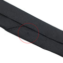 ヴィヴィアンウエストウッド Vivienne Westwood オーブ モチーフ 7.5cm ブラック×グレー シルク ネクタイ 黒