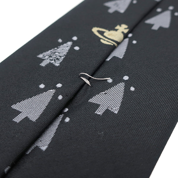 【新品】ヴィヴィアンウエストウッド ネクタイ オーブ 黒 ドクロ スカル ハート 新品】ヴィヴィアンウエストウッド ネクタイ オーブ 黒 ドクロ