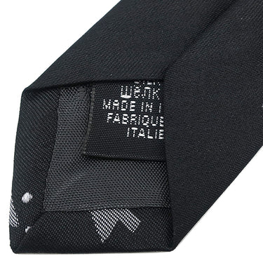 ヴィヴィアンウエストウッド Vivienne Westwood ツリー柄 7cm ブラック×グレー シルク ネクタイ 黒 オーブ