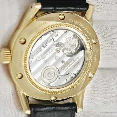 腕時計 グランドセイコー Grand Seiko 9Sメカニカル SBGW008 9S54-00A0 手巻き メンズ K18YG無垢 アイボリー マスターショップ限定