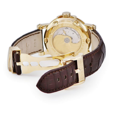 腕時計 ブレゲ BREGUET マリーン2 ラージデイト 5817BA/12/9V8 自動巻き メンズ K18YG無垢 ギヨシェ ローマン デイト 青針