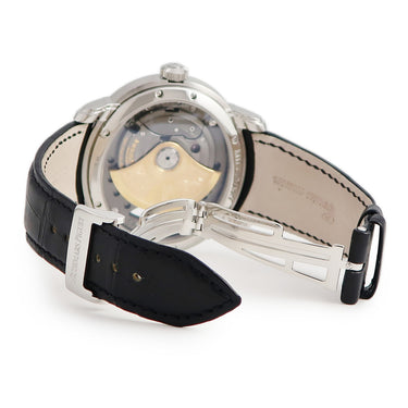 腕時計 オーデマピゲ AUDEMARS PIGUET ミレネリー 4101 15350ST.OO.D002CR.01 自動巻き メンズ スケルトン ローマン オフセンター スモセコ