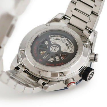 腕時計 タグホイヤー TAG Heuer カレラ キャリバーホイヤー01 CAR201T.BA0766 自動巻き メンズ ブルー レッド スケルトン