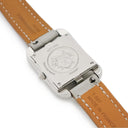 腕時計 エルメス HERMES ケープコッド CC1.330 クオーツ レディース 純正ダイヤ 角型 ドゥブルトゥール 2連 グレー