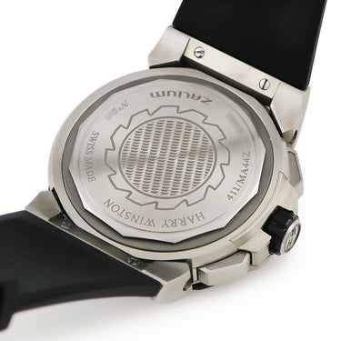 腕時計 ハリーウィンストン Harry Winston オーシャンスポーツ オートマチック OCSAHD44ZZ002 自動巻き メンズ デイト ホワイト アラビア