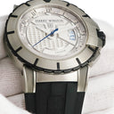 腕時計 ハリーウィンストン Harry Winston オーシャンスポーツ オートマチック OCSAHD44ZZ002 自動巻き メンズ デイト ホワイト アラビア