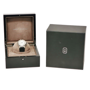 腕時計 ハリーウィンストン Harry Winston オーシャンスポーツ オートマチック OCSAHD44ZZ002 自動巻き メンズ デイト ホワイト アラビア