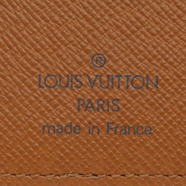 ルイヴィトン LOUIS VUITTON アジェンダ オリゾンタル R20008 モノグラム モノグラムキャンバス 手帳カバー 茶 手帳カバー