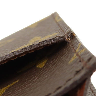 ルイヴィトン LOUIS VUITTON エテュイ シガレット M63024 モノグラム モノグラムキャンバス シガレットケース 茶 タバコ入れ