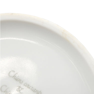 エルメス HERMES シャス イングリッシュセター マグカップ ホワイト×グリーン 磁器 食器 白 緑