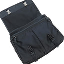 プラダ PRADA ロゴ メッセンジャーバッグ 2VD768 ネイビー ナイロン ショルダーバッグ シルバー金具 紺 三角ロゴ