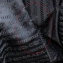 プラダ PRADA ロゴ メッセンジャーバッグ 2VD768 ネイビー ナイロン ショルダーバッグ シルバー金具 紺 三角ロゴ