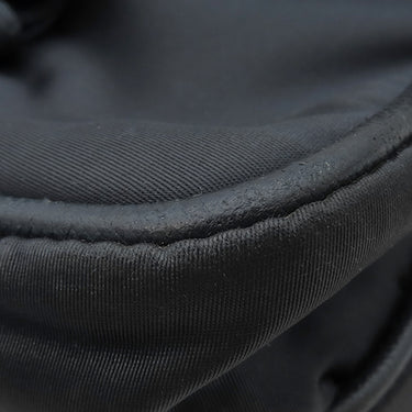 プラダ PRADA ロゴ メッセンジャーバッグ 2VD768 ネイビー ナイロン ショルダーバッグ シルバー金具 紺 三角ロゴ