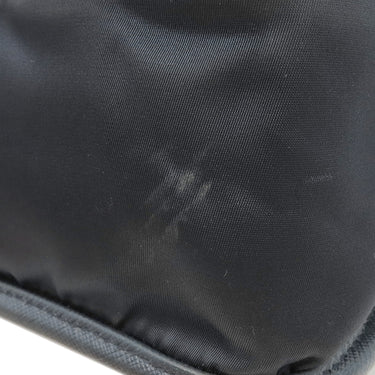 プラダ PRADA ロゴ メッセンジャーバッグ 2VD768 ネイビー ナイロン ショルダーバッグ シルバー金具 紺 三角ロゴ