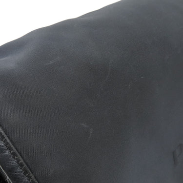 プラダ PRADA ロゴ メッセンジャーバッグ 2VD768 ネイビー ナイロン ショルダーバッグ シルバー金具 紺 三角ロゴ
