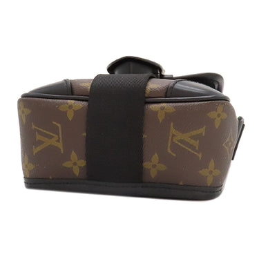 ルイヴィトン LOUIS VUITTON アーチー メッセンジャー M46442  モノグラム モノグラムマカサー ショルダーバッグ マットブラック金具 茶