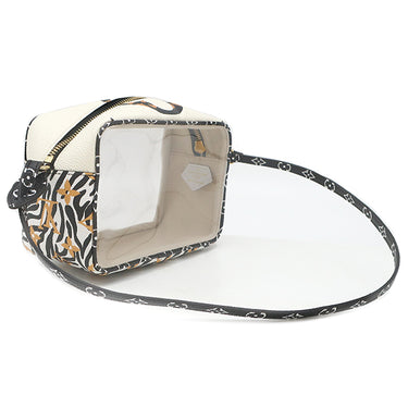 ルイヴィトン LOUIS VUITTON ビーチポーチ M67883 モノグラムジャングル モノグラムジャングルキャンバス ポーチ ゴールド金具 ミニバッグ クリアポーチ