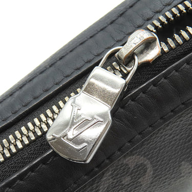 ルイヴィトン LOUIS VUITTON トリオ メッセンジャー M69443 モノグラムエクリプス モノグラムエクリプス キャンバス モノグラムエクリプス リバース キャンバス ショルダーバッグ ガンメタル金具 黒 グレー