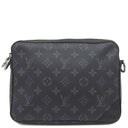 ルイヴィトン LOUIS VUITTON トリオ メッセンジャー M69443 モノグラムエクリプス モノグラムエクリプス キャンバス モノグラムエクリプス リバース キャンバス ショルダーバッグ ガンメタル金具 黒 グレー